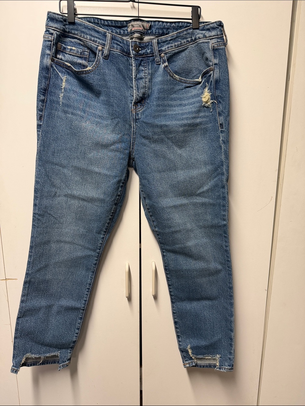 Torrid High-Rise Straight Classic Denim 12 R
